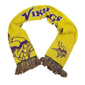 NFL Yellow and Purple Vikings Scarf